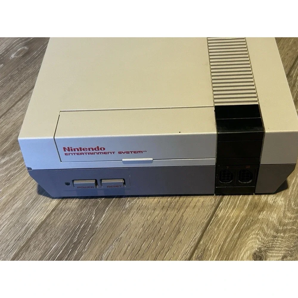 NES Nintendo System Original Console w Super Mario 1 2 3 Duck Hunt Game NEW PIN
